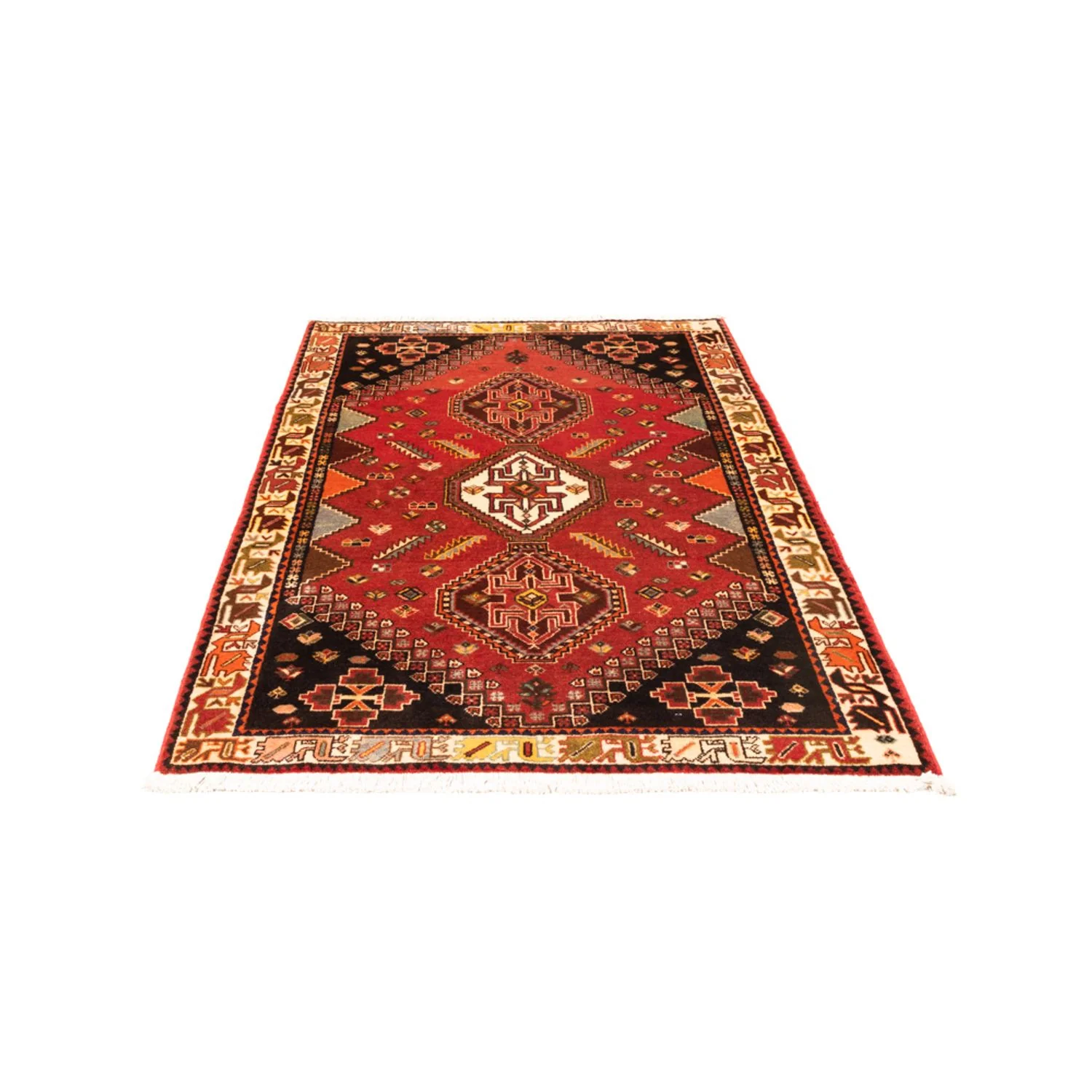 Perserteppich - Nomadic - 170 x 112 cm - rot - Image 5