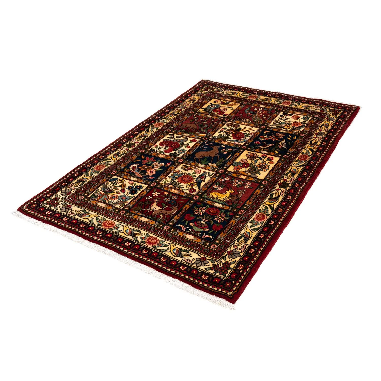 Perserteppich - Nomadic 172 x 110 cm - dunkelrot - Image 5