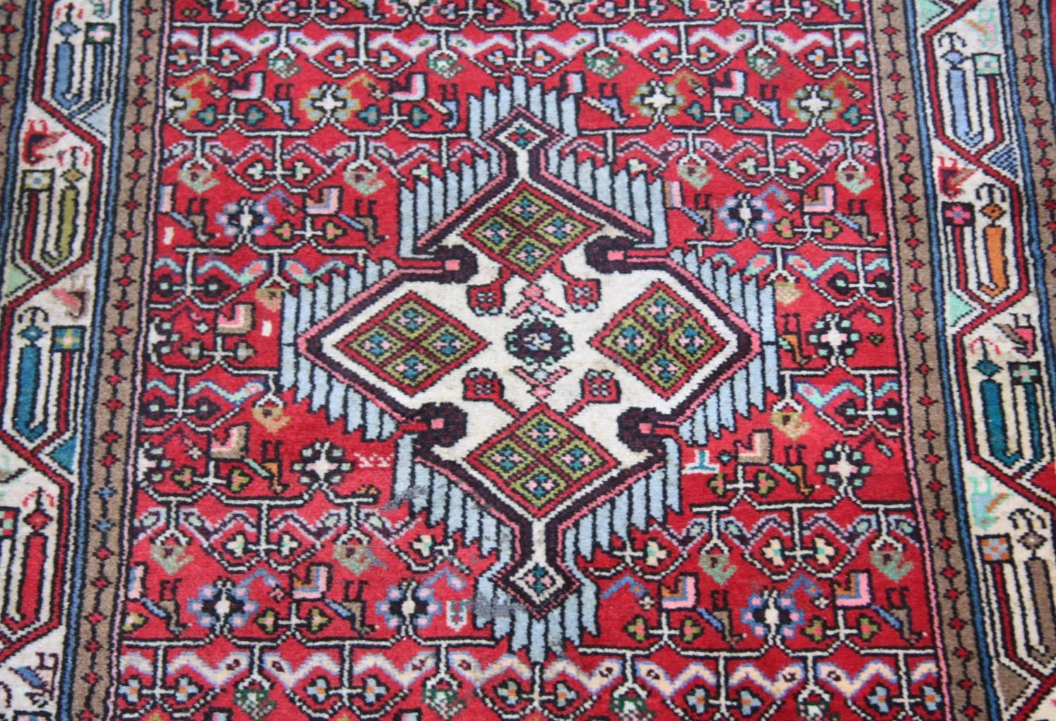 Perserteppich - Nomadic 180 x 80 cm - rot - Image 2