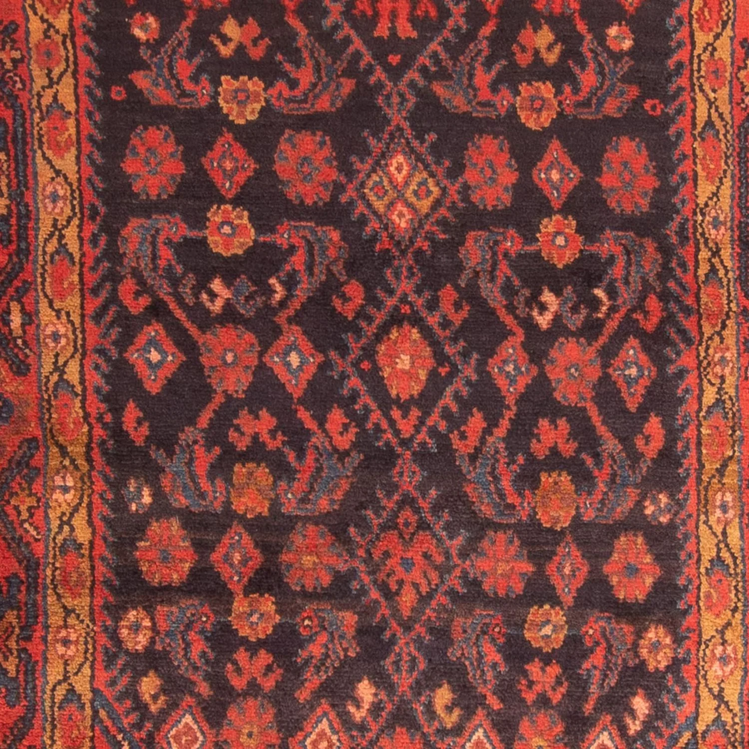 Perserteppich - Nomadic 184 x 117 cm - dunkelblau - Image 2