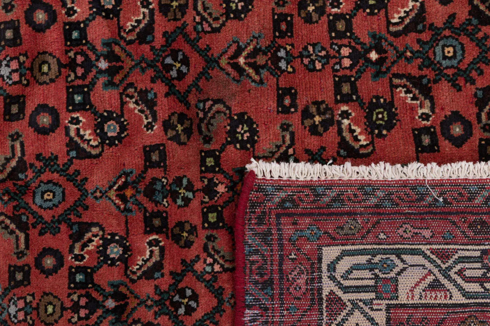Perserteppich - Nomadic - 190 x 146 cm - dunkelrot - Image 7