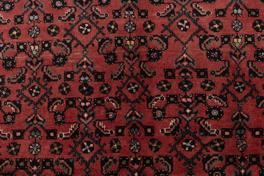 Perserteppich - Nomadic - 190 x 146 cm - dunkelrot - Image 8