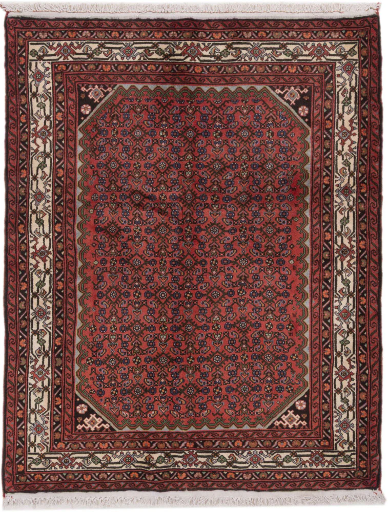 Perserteppich - Nomadic - 190 x 147 cm - rost