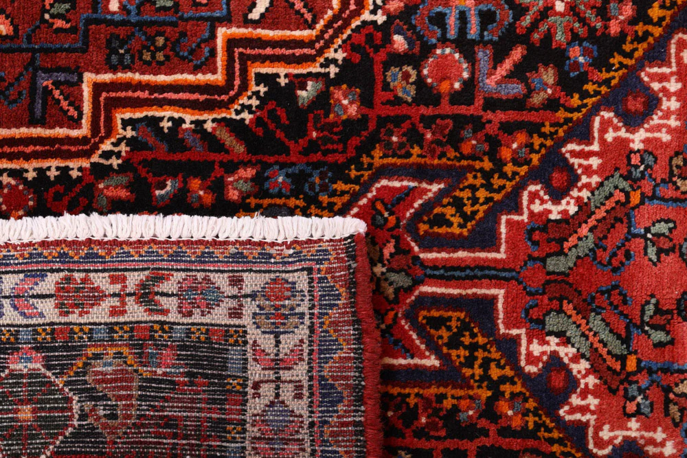 Perserteppich - Nomadic - 192 x 120 cm - dunkelrot - Image 8