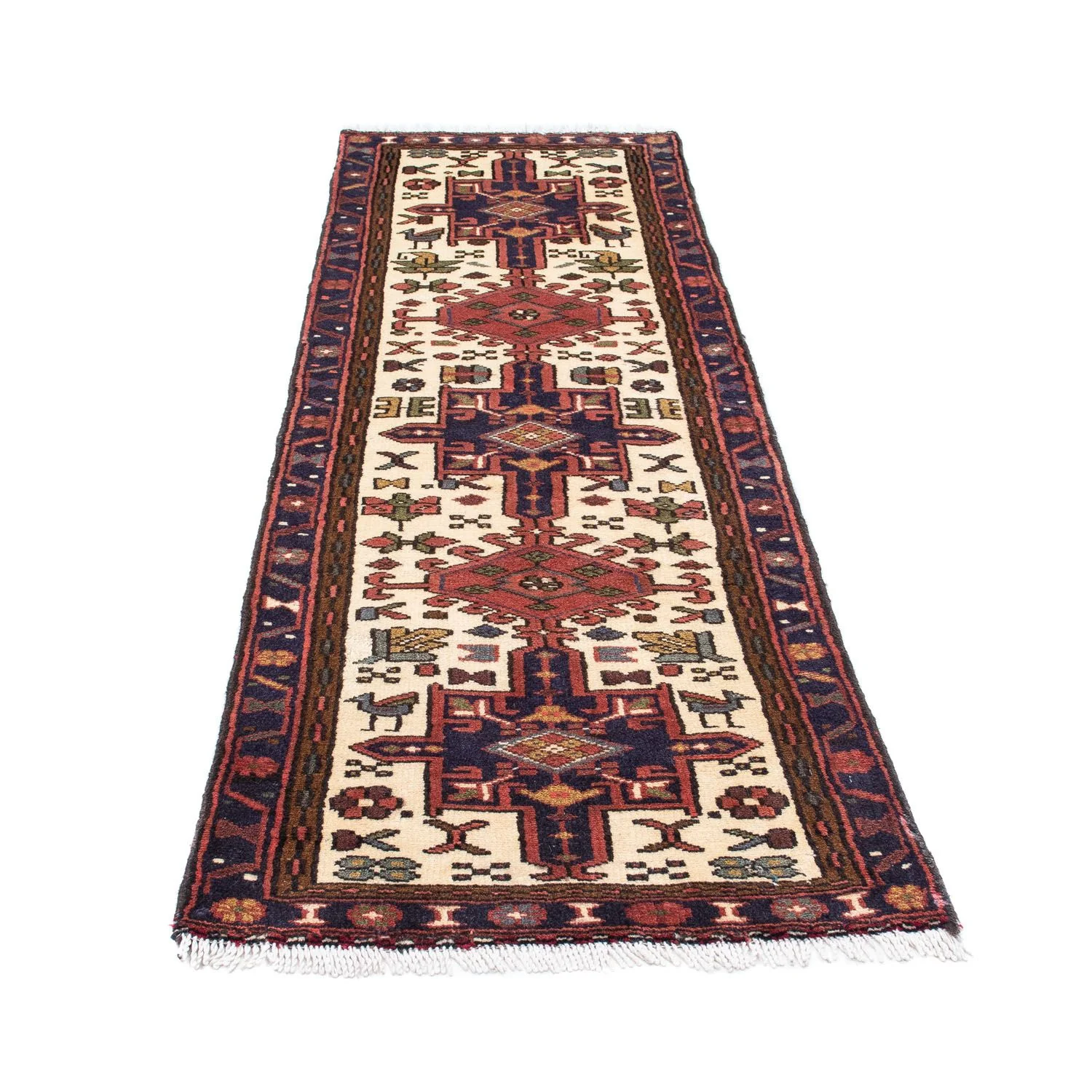 Perserteppich - Nomadic 192 x 68 cm - beige - Image 5
