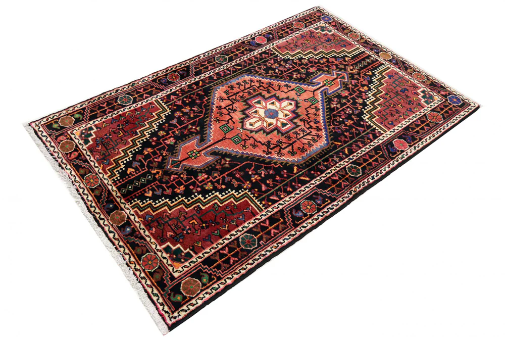 Perserteppich - Nomadic - 200 x 128 cm - dunkelrot - Image 2