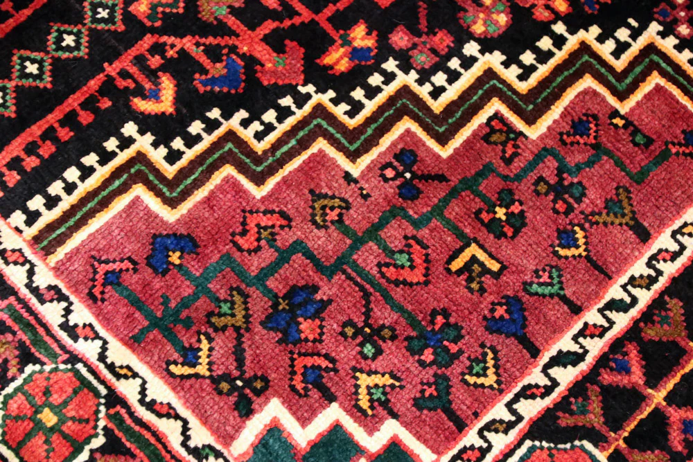 Perserteppich - Nomadic - 200 x 128 cm - dunkelrot - Image 4