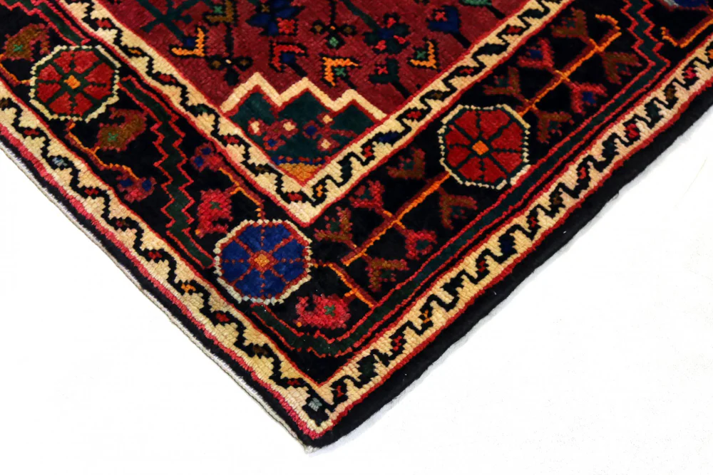 Perserteppich - Nomadic - 200 x 128 cm - dunkelrot - Image 5