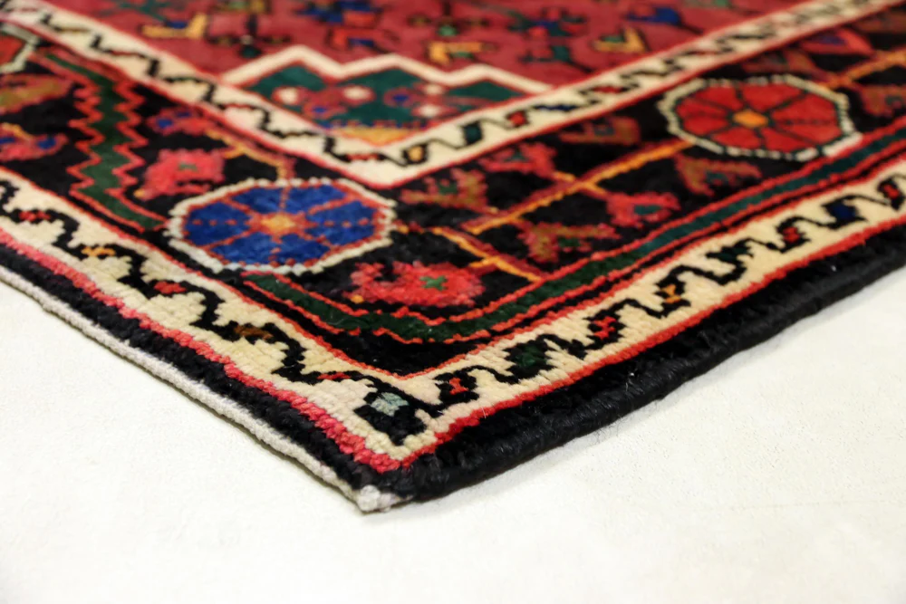Perserteppich - Nomadic - 200 x 128 cm - dunkelrot - Image 6