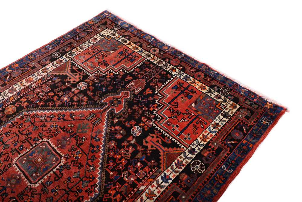 Perserteppich - Nomadic - 200 x 133 cm - dunkelrot - Image 4