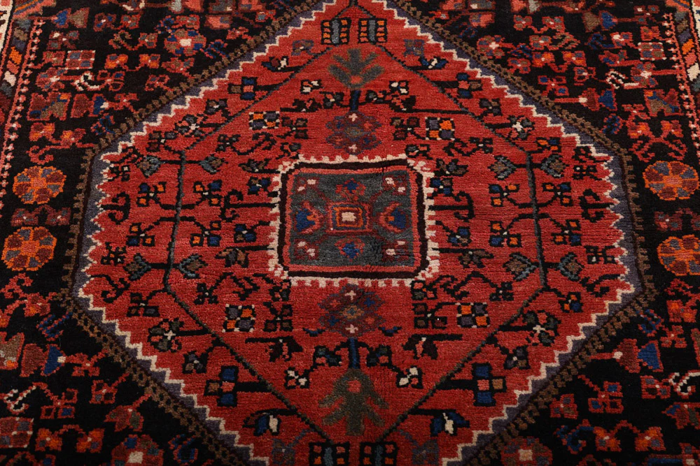 Perserteppich - Nomadic - 200 x 133 cm - dunkelrot - Image 7