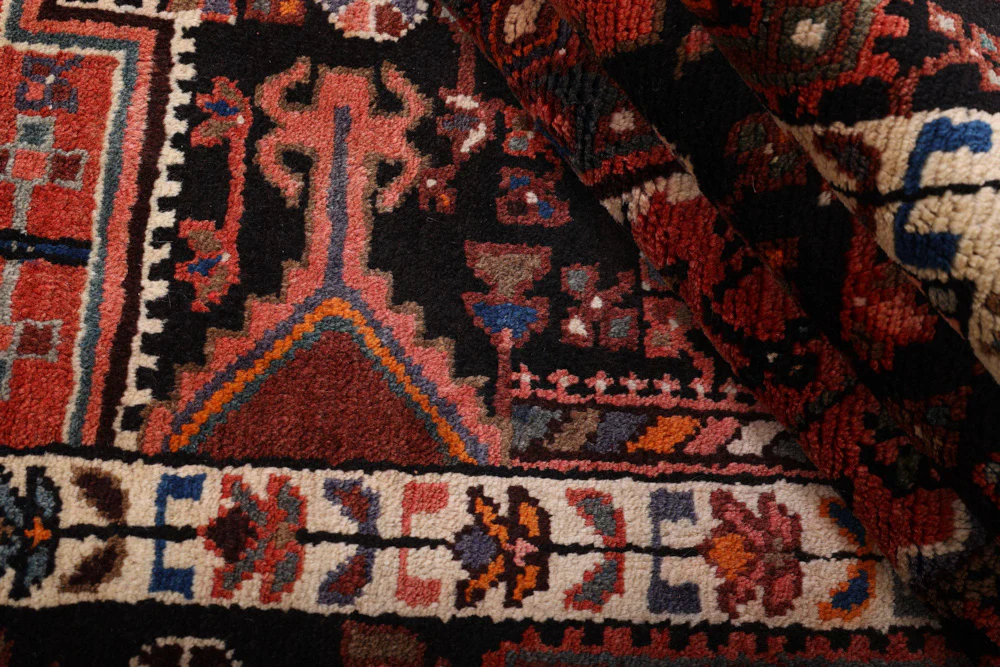 Perserteppich - Nomadic - 200 x 133 cm - dunkelrot - Image 9