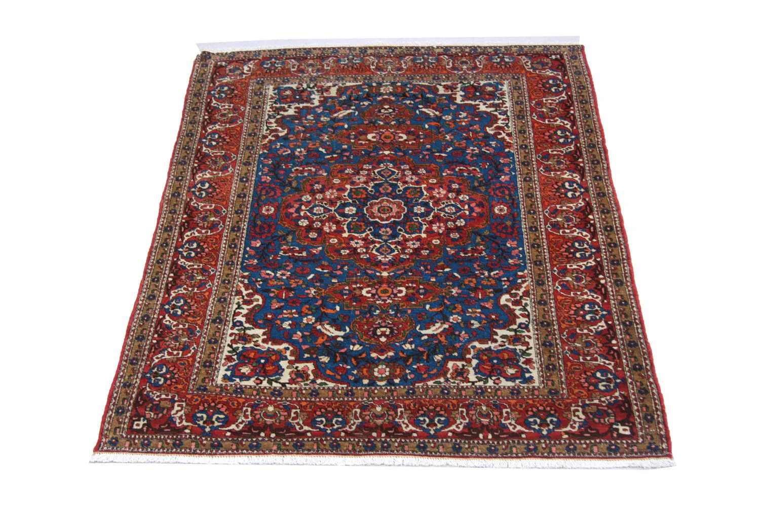 Perserteppich - Nomadic 203 x 143 cm - blau