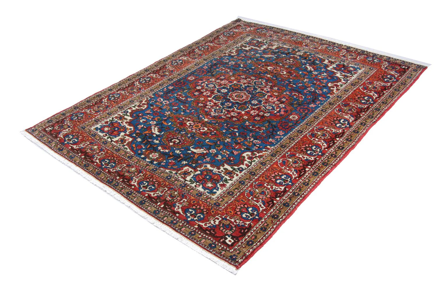 Perserteppich - Nomadic 203 x 143 cm - blau - Image 3