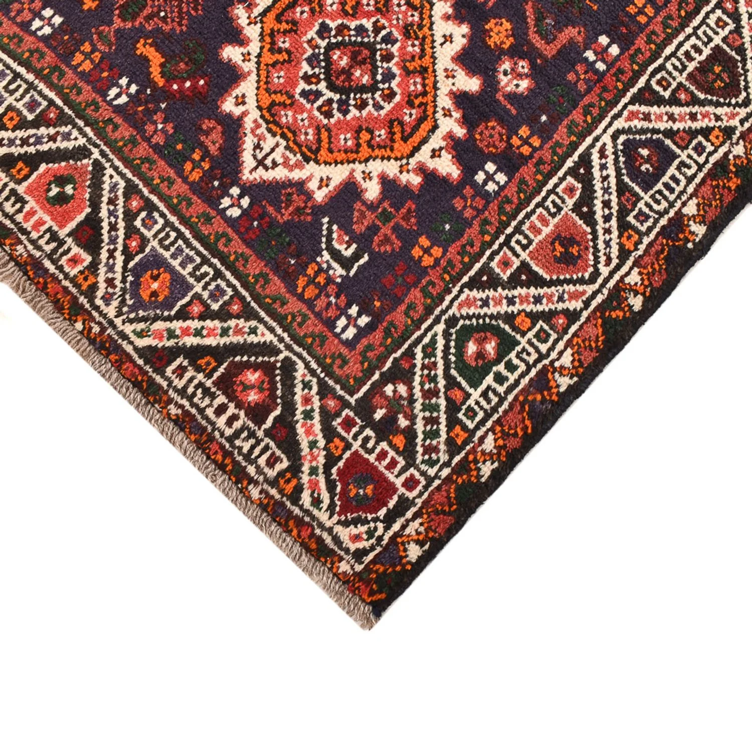 Perserteppich - Nomadic - 205 x 118 cm - dunkelrot - Image 2