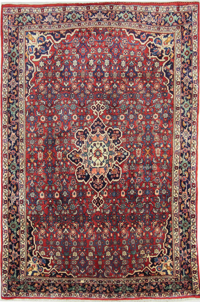 Perserteppich - Nomadic - 205 x 136 cm - rost