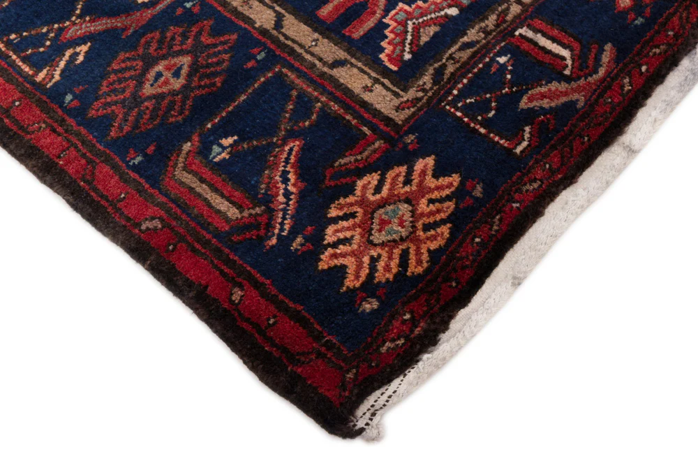 Perserteppich - Nomadic - 205 x 140 cm - dunkelrot - Image 6