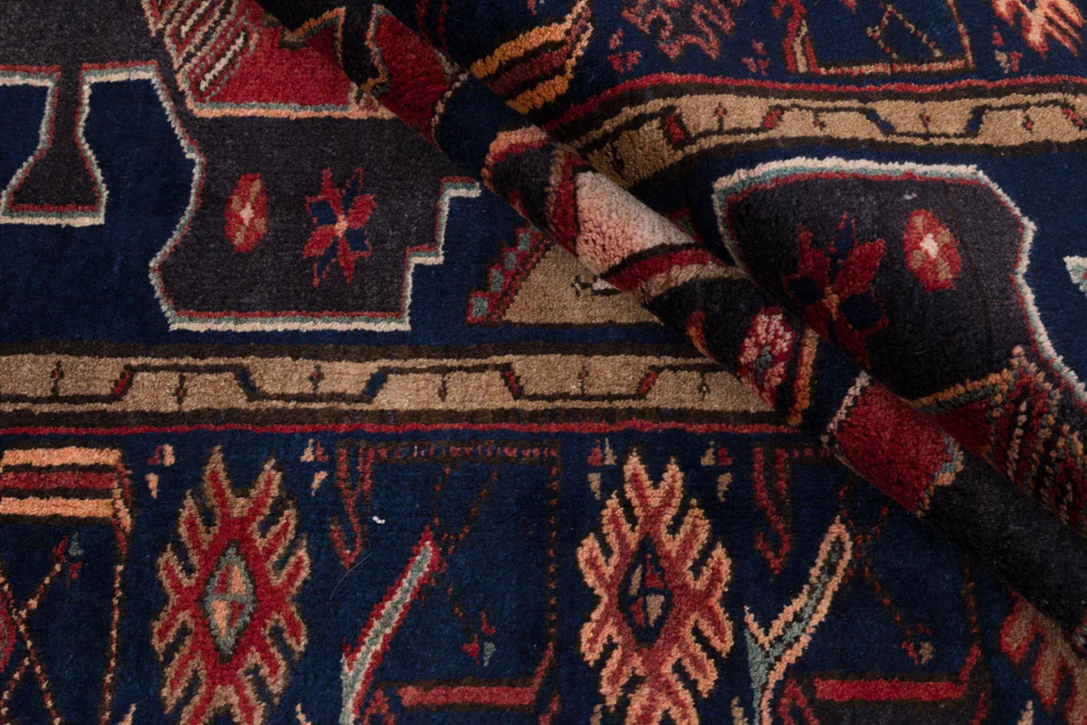 Perserteppich - Nomadic - 205 x 140 cm - dunkelrot - Image 9