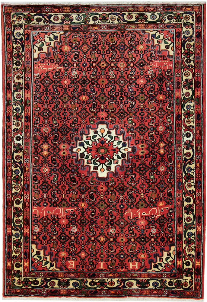 Perserteppich - Nomadic - 205 x 145 cm - rot
