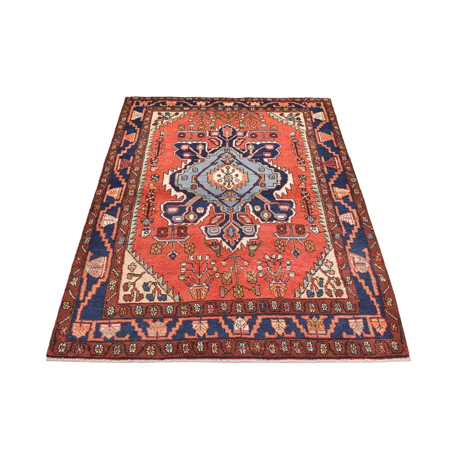 Perserteppich - Nomadic - 207 x 136 cm - rot - Image 5