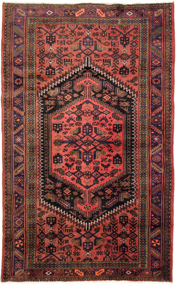 Perserteppich - Nomadic - 210 x 130 cm - rost