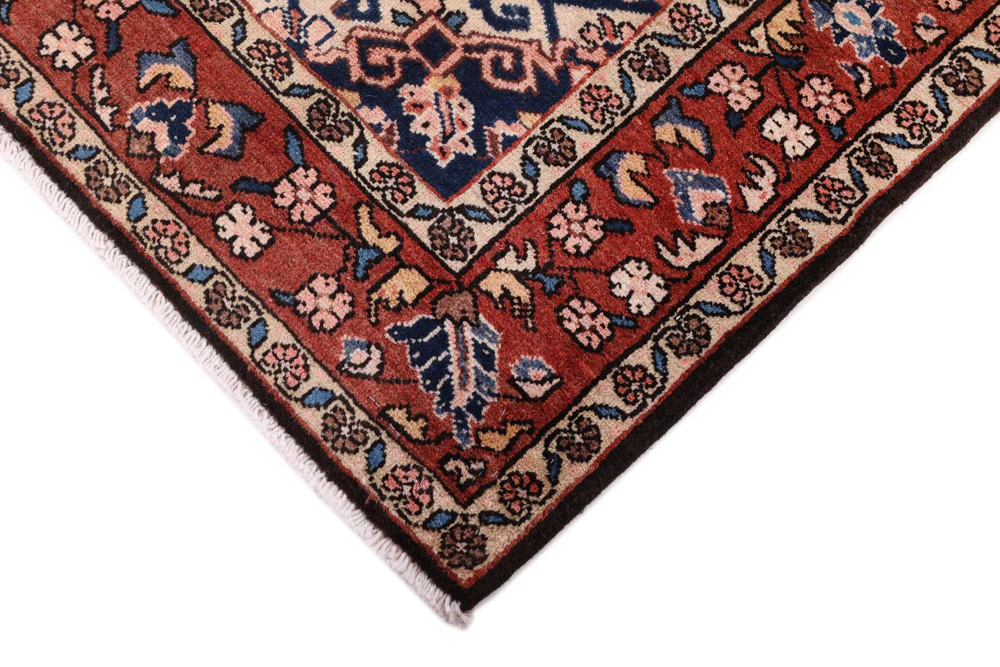 Perserteppich - Nomadic - 210 x 135 cm - dunkelrot - Image 5