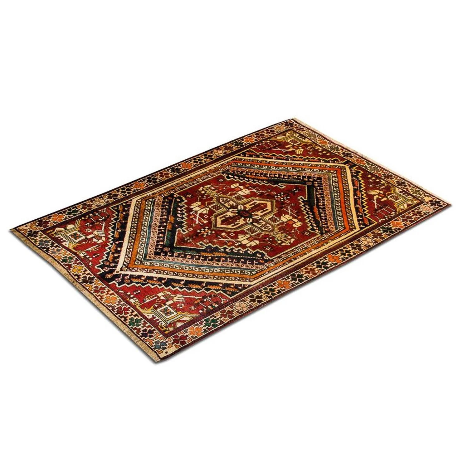 Ghashghai Teppich 212x125cm - Perserteppich - Image 5