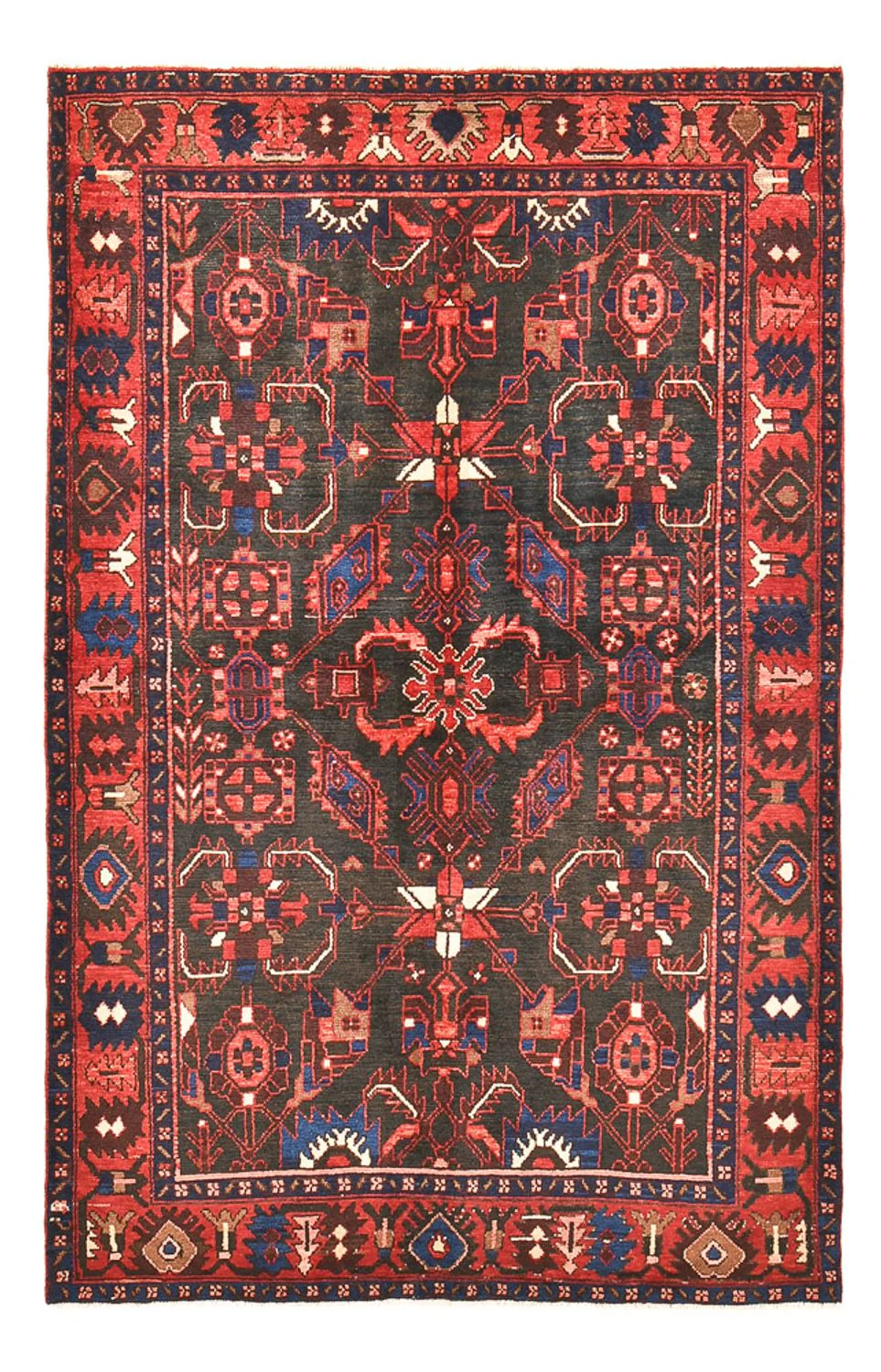 Hamadan Teppich 212x139cm - Perserteppich