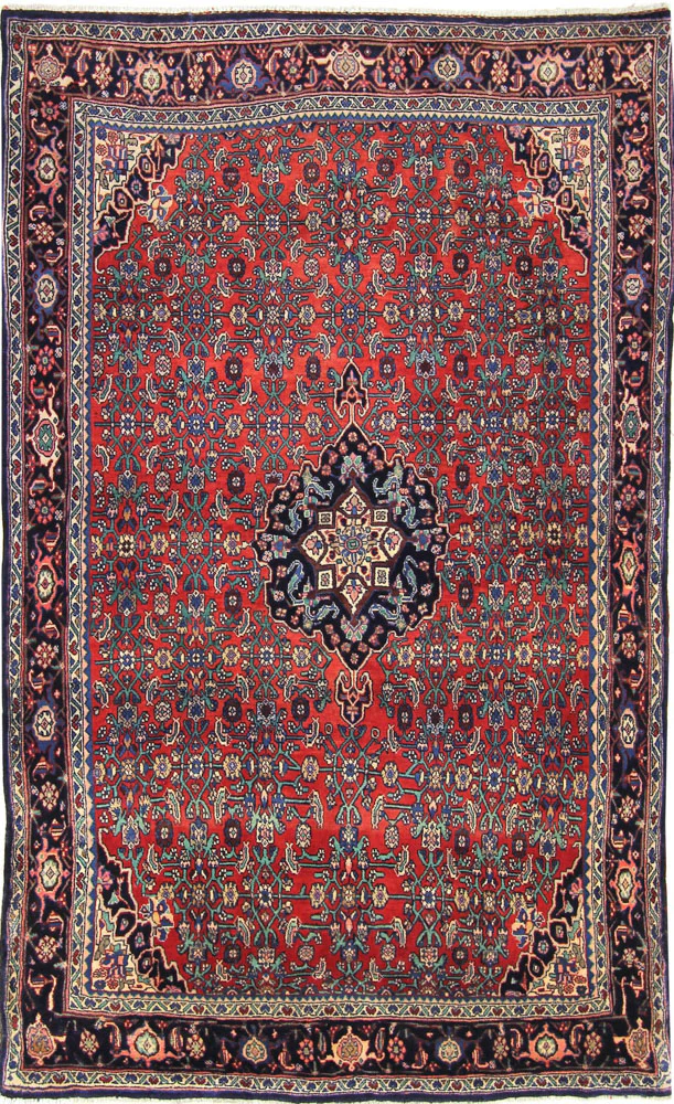 Perserteppich - Nomadic - 214 x 136 cm - rost