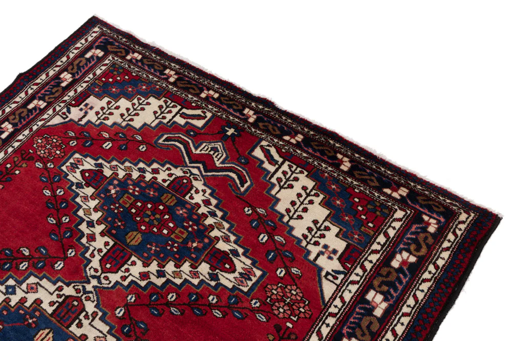 Perserteppich - Nomadic - 217 x 160 cm - rot - Image 4