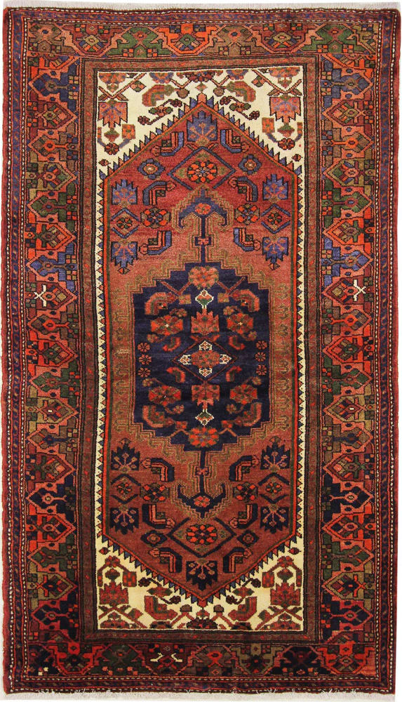 Perserteppich - Nomadic - 220 x 127 cm - rost