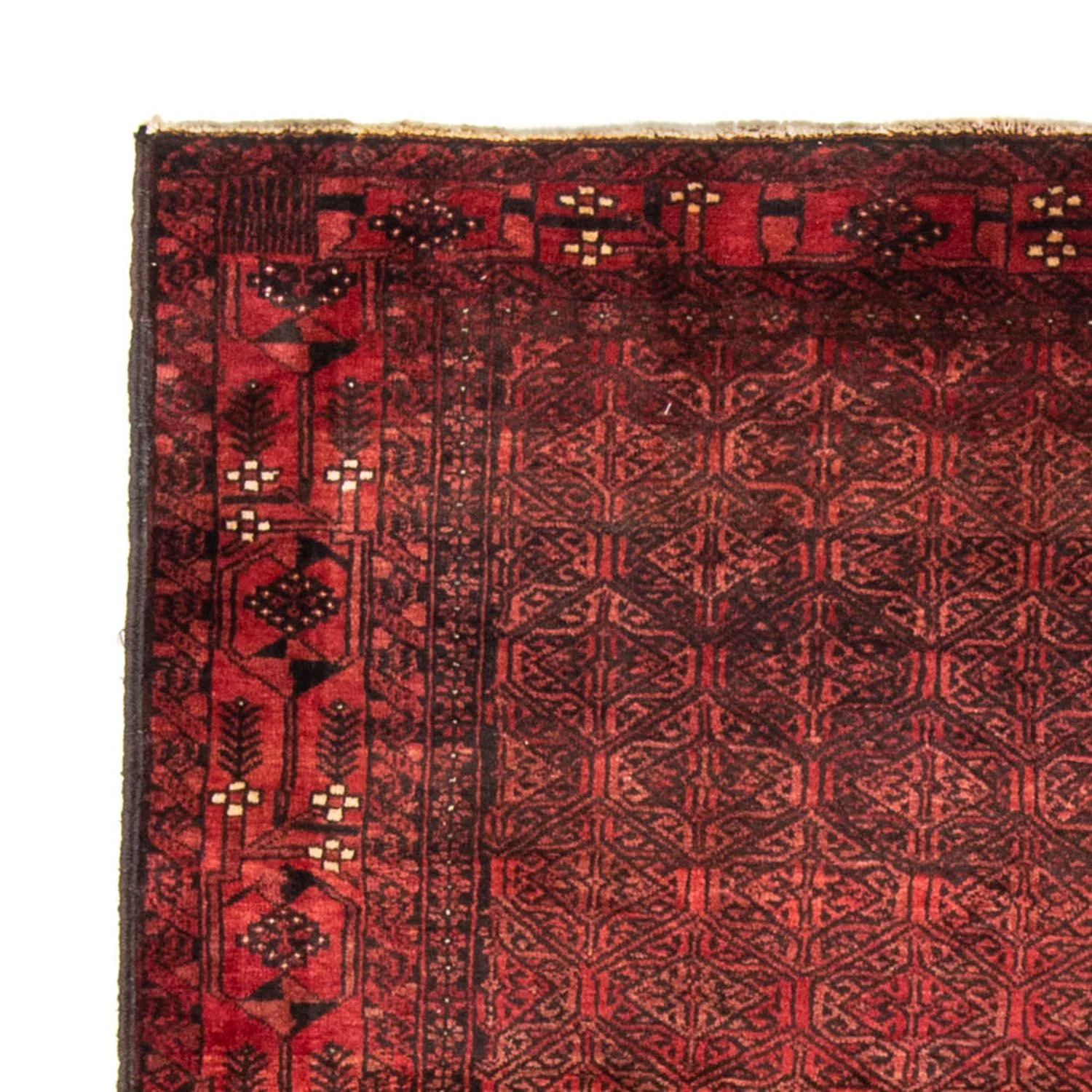Perserteppich - Nomadic 225 x 121 cm - rot - Image 3