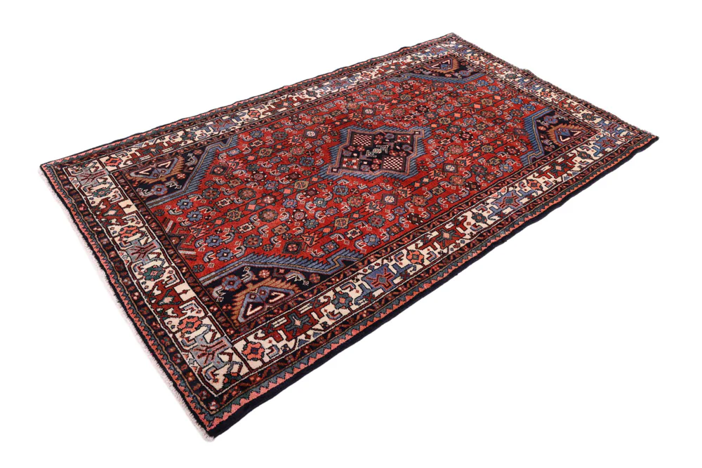Perserteppich - Nomadic - 225 x 130 cm - dunkelrot - Image 3