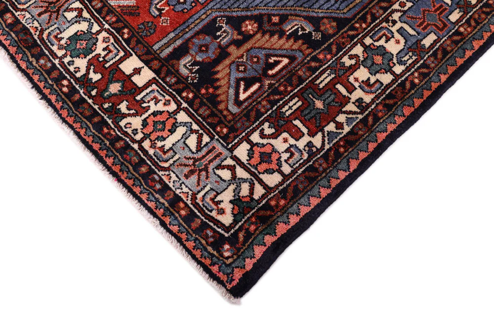 Perserteppich - Nomadic - 225 x 130 cm - dunkelrot - Image 5