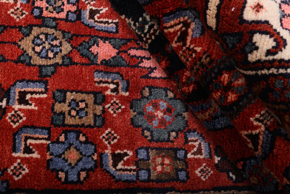 Perserteppich - Nomadic - 225 x 130 cm - dunkelrot - Image 9