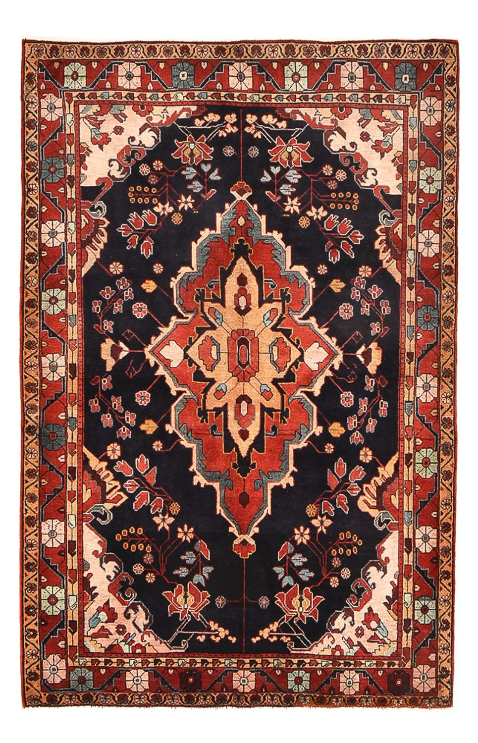 Hamadan Teppich 228x145cm - Perserteppich