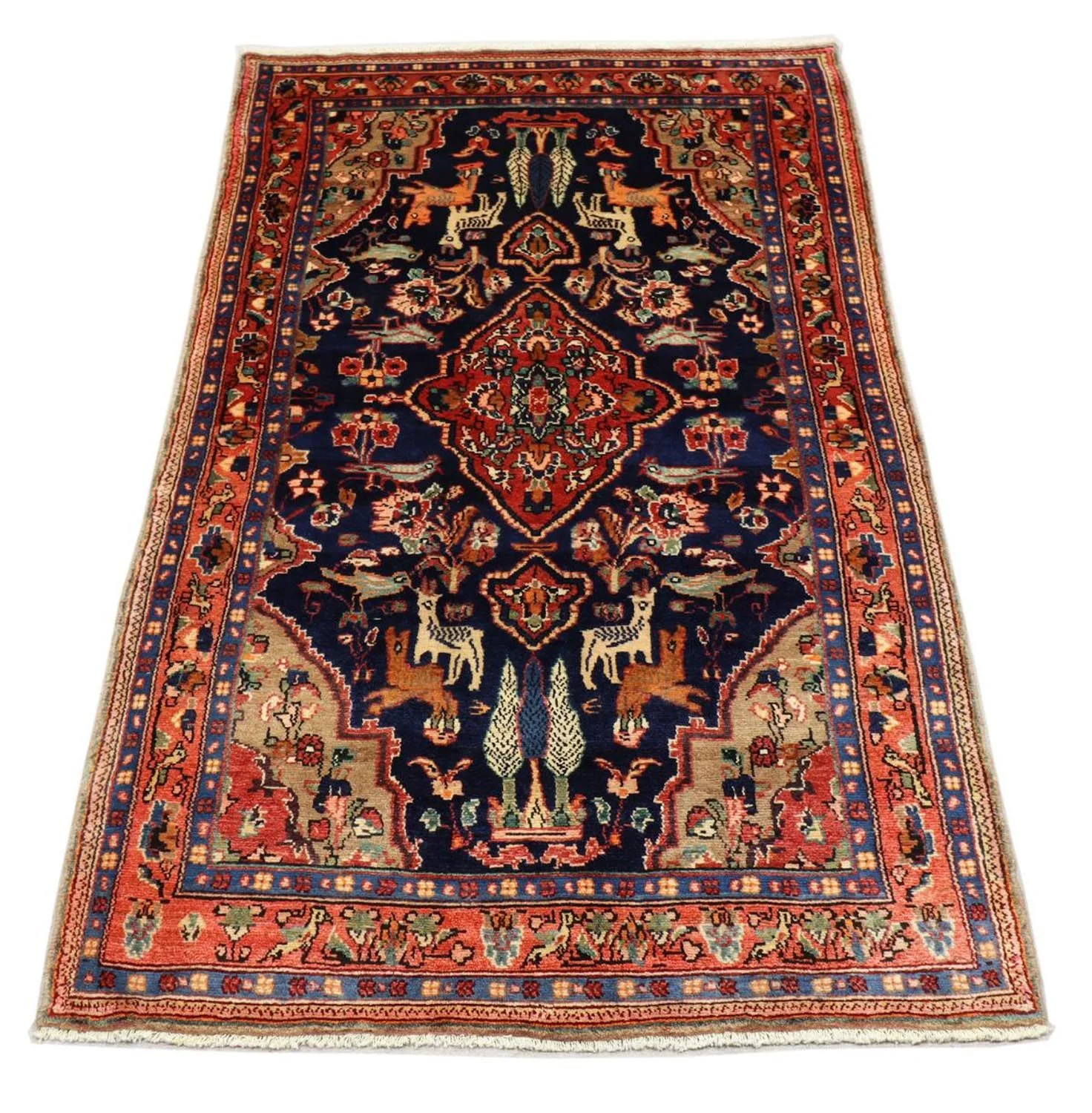 Perserteppich - Nomadic 237 x 127 cm - dunkelblau - Image 4