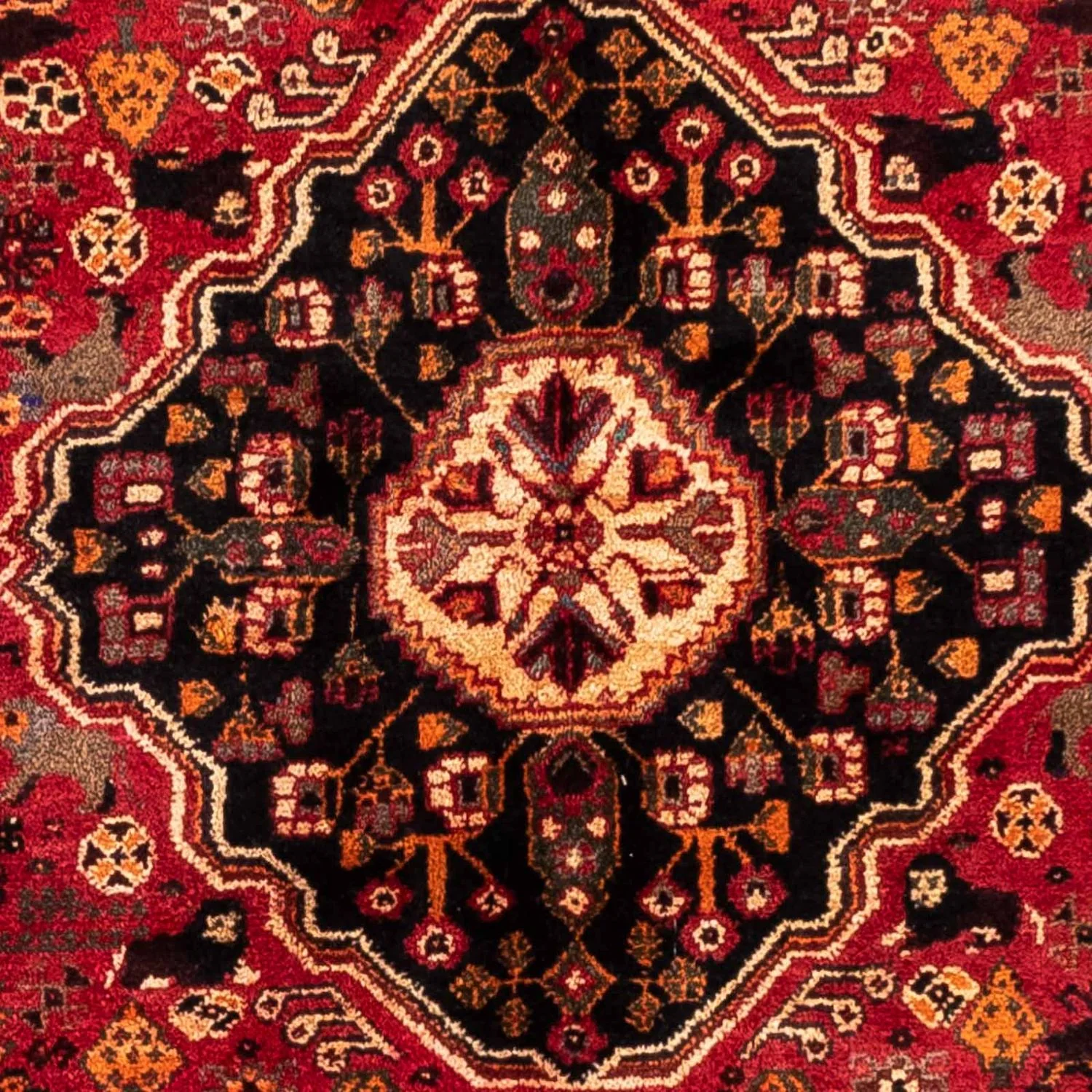 Perserteppich - Nomadic 237 x 175 cm - dunkelrot - Image 2