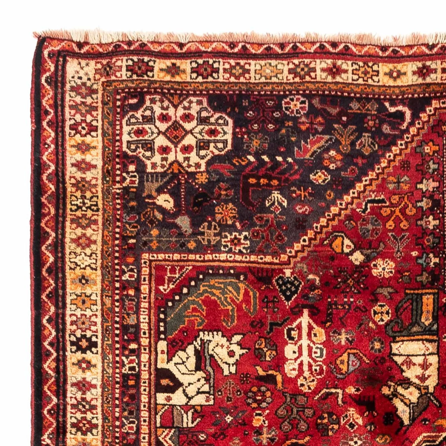 Perserteppich - Nomadic 237 x 175 cm - dunkelrot - Image 3