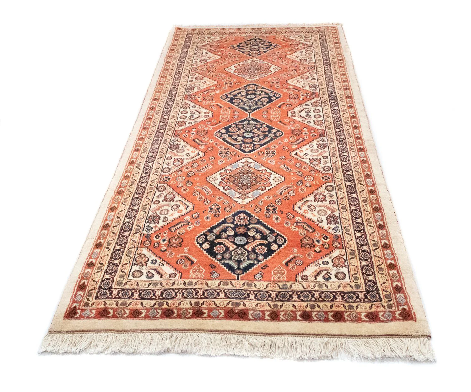 Perserteppich - Nomadic 249 x 96 cm - beige - Image 5