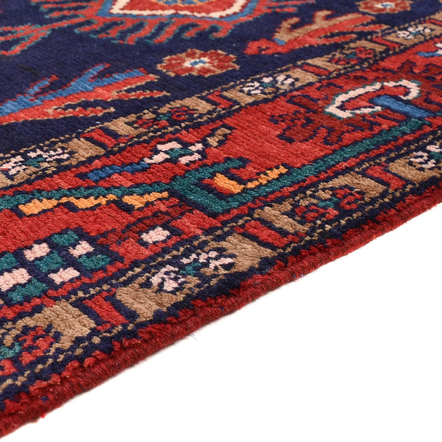 Perserteppich - Nomadic - 250 x 142 cm - dunkelblau - Image 3