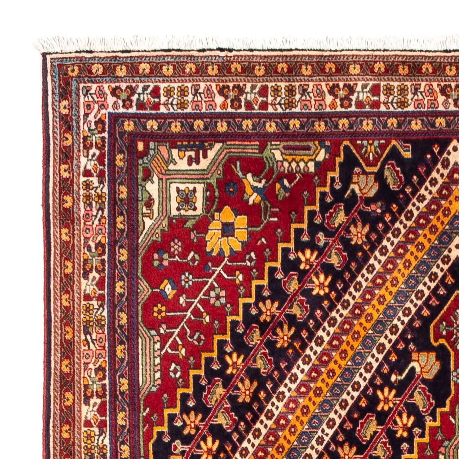 Perserteppich - Nomadic 250 x 152 cm - dunkelrot - Image 3