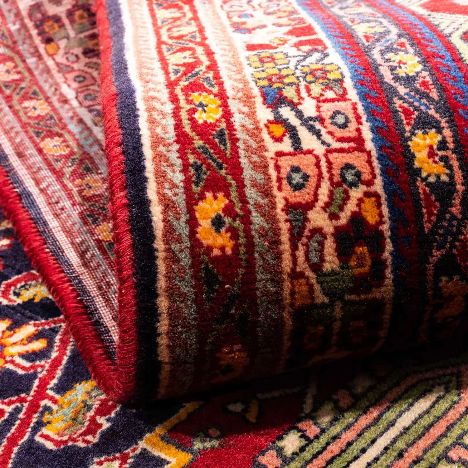 Perserteppich - Nomadic 250 x 152 cm - dunkelrot - Image 4