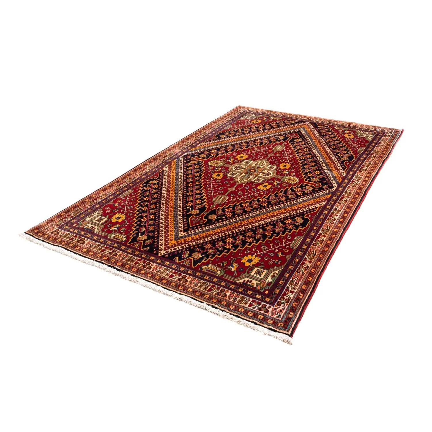 Perserteppich - Nomadic 250 x 152 cm - dunkelrot - Image 5