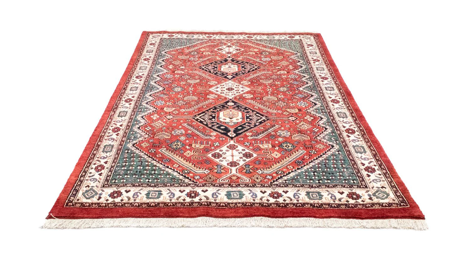 Perserteppich - Nomadic 250 x 160 cm - rot - Image 5
