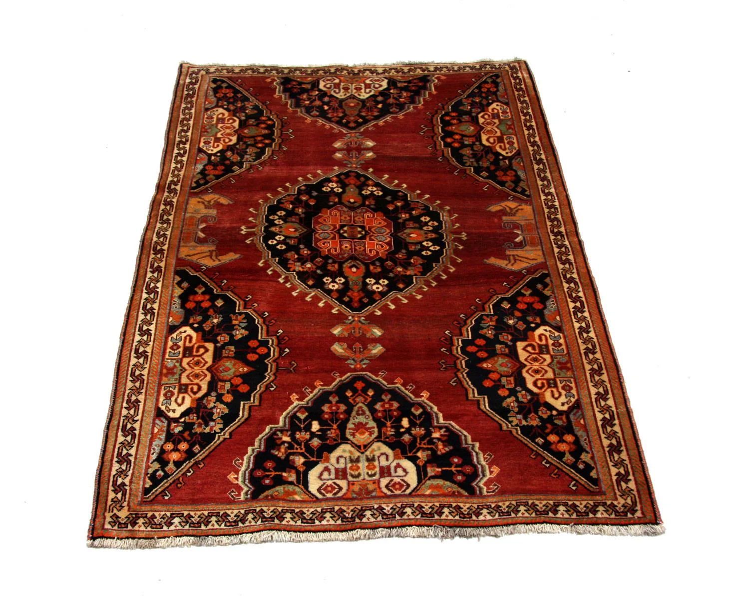 Perserteppich - Nomadic 250 x 160 cm - rot