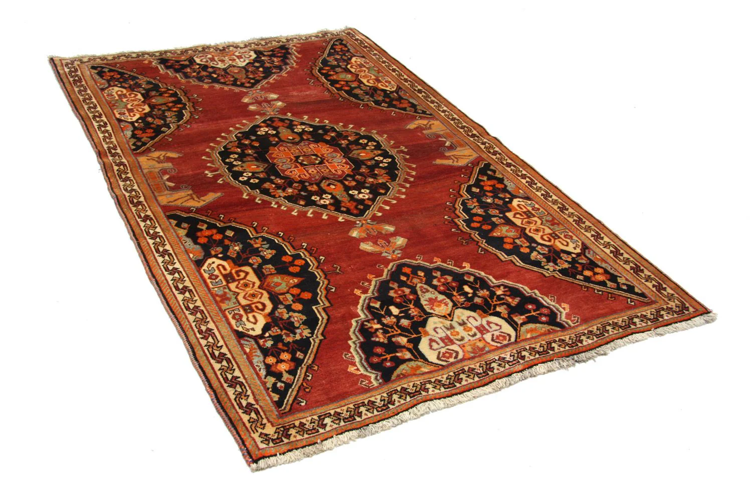 Perserteppich - Nomadic 250 x 160 cm - rot - Image 3