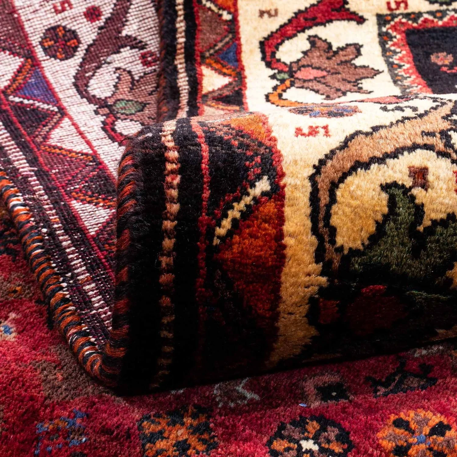 Perserteppich - Nomadic 270 x 180 cm - dunkelrot - Image 4