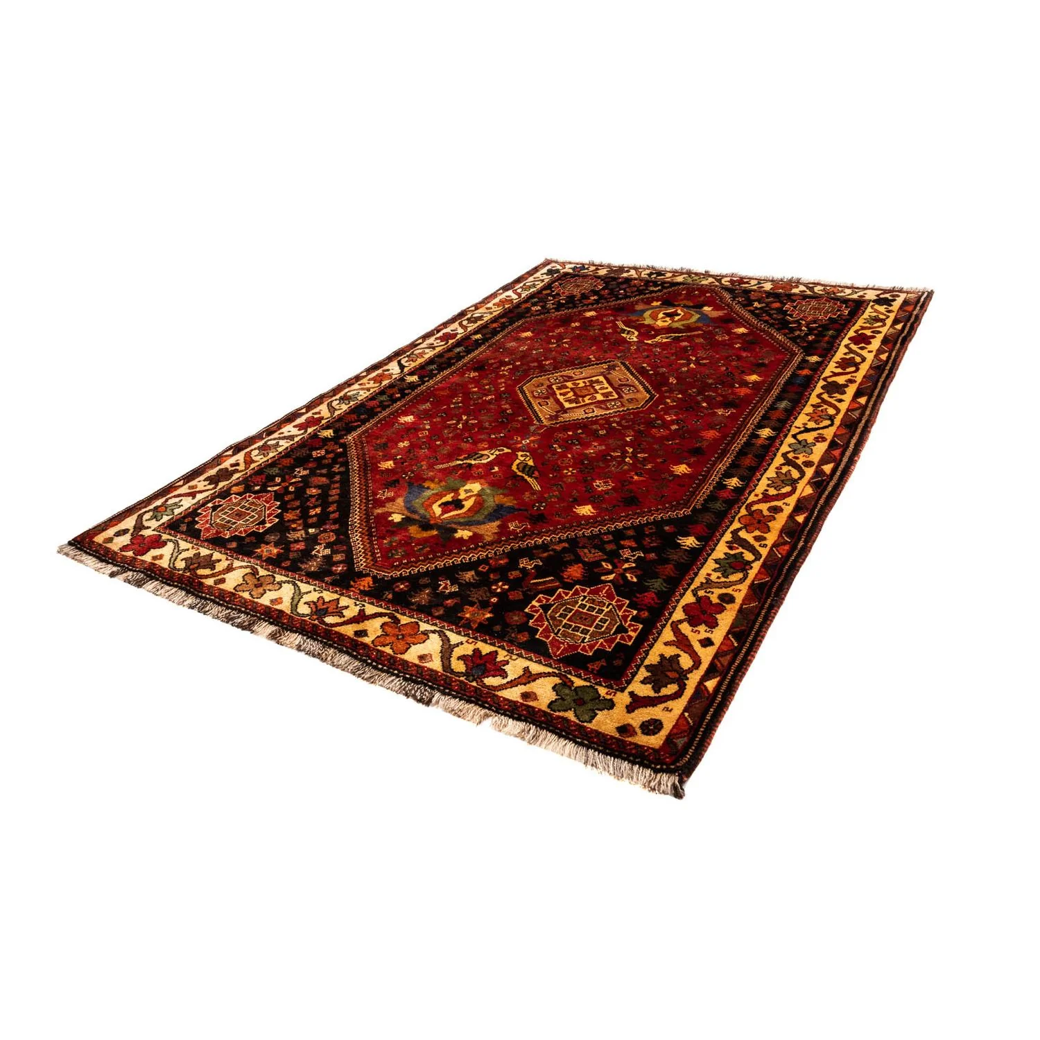 Perserteppich - Nomadic 270 x 180 cm - dunkelrot - Image 5