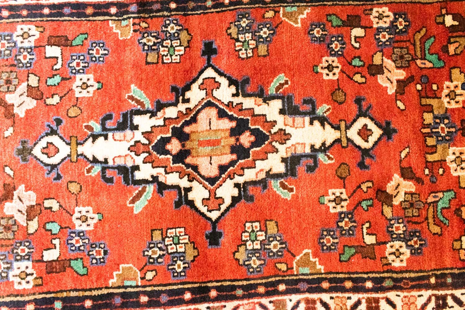 Perserteppich - Nomadic 273 x 97 cm - orange - Image 2